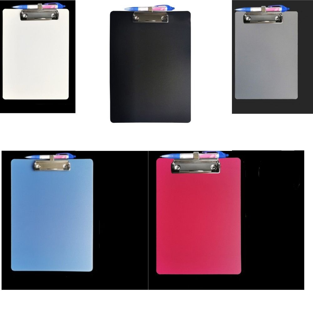 

Plastic Clip Boards with Low Profile Clip and Pen Holder Clipboard Gift Nurse