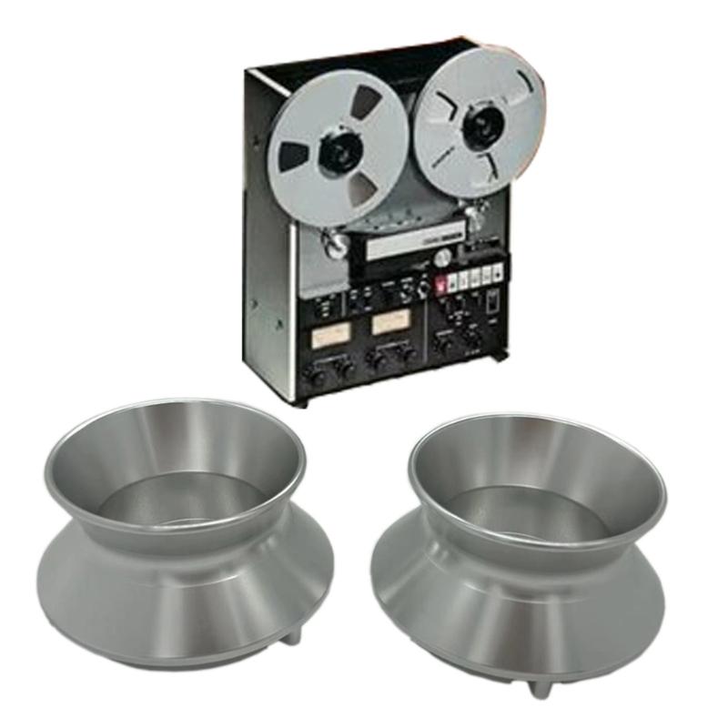 NAB Hub Adapter for 10inch Aluminum Alloy Reel Tape Recorders Belt Presser Used Opener Adapters 1pair
