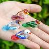 Handmade Glass Bird Figurine Mini Decorative Figurine New Animal Statue