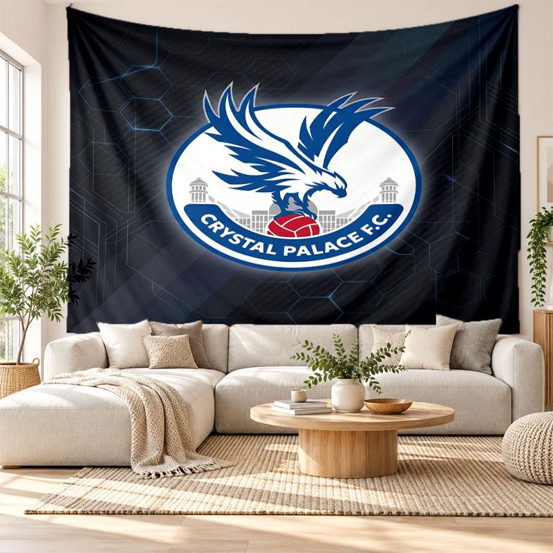 Crystal Palace Wall Tapestry, Soft Fabric Wall Hanging, Decorative Backdrop For Bedroom Home Wall Art