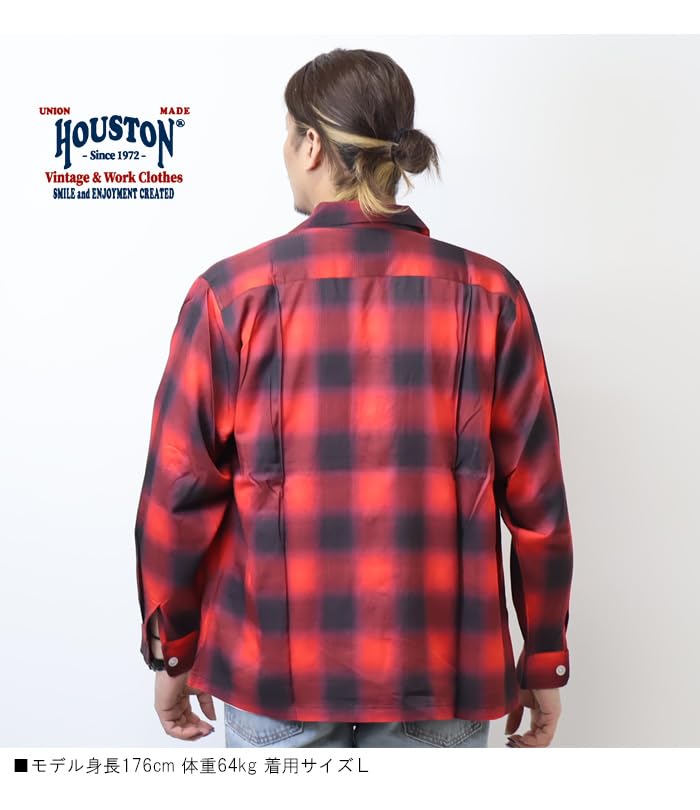 Houston Classic Ombre Check Long Sleeve Shirt
