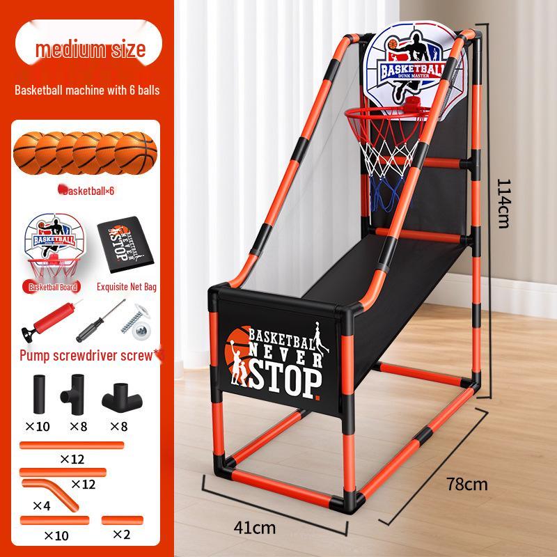 Children's Portable Indoor Basketball Hoop and Shooting Game Toy