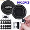 Car Door Silicone Anti Shock Pad Universal Trunk Sound Insulation Thickening Cushion Stickers Anti Scratch Gaskets Stickers