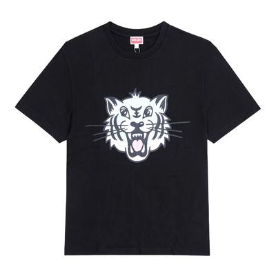 Kenzo Happy Tiger Men S Short Sleeve Tee ff55tS5334Sg