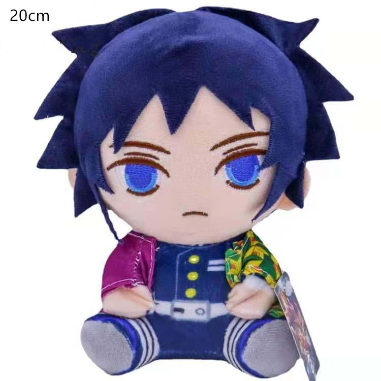 Non-Toxic Original 20Cm Demon Slayer'S Blade Plush Toy Kimetsu No Yaiba Kamado Tanjirou Tomioka Giyuu Agatsuma Zenitsu Douma Sabito Plush