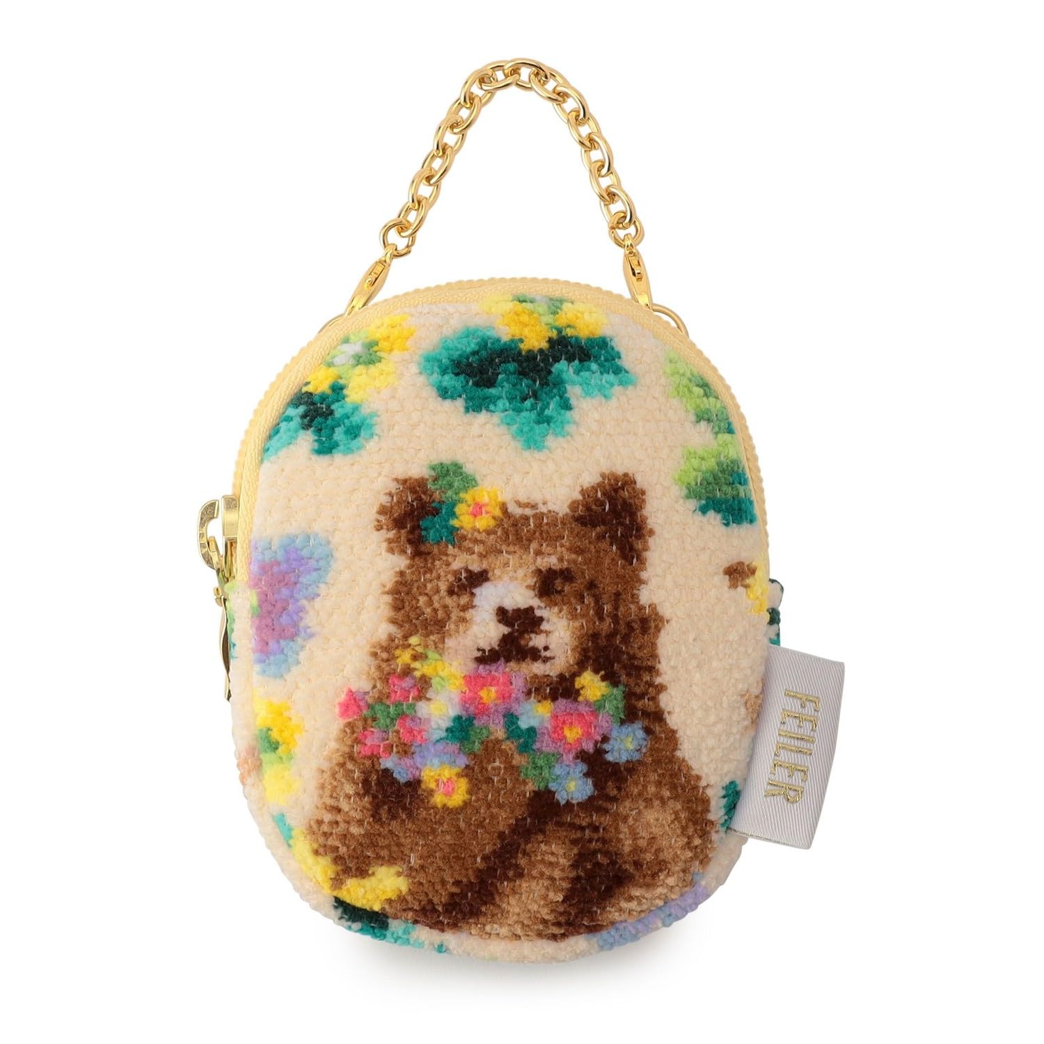 

Charm Pouch Spring White [Feiler] [1H9825121014020] It s ISP-251014 Women s білий
