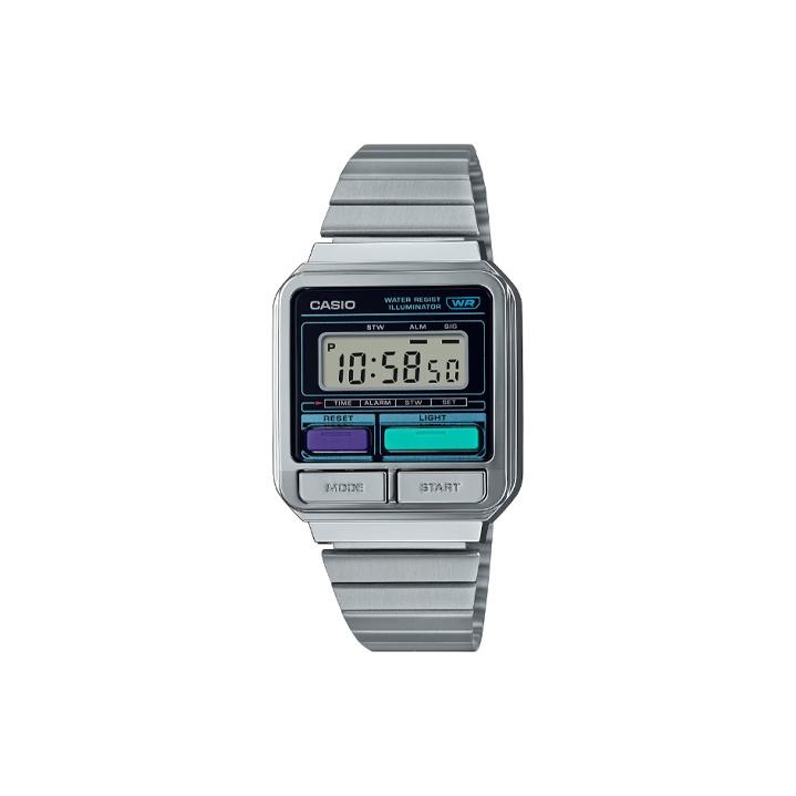CASIO Unisex VINTAGE Series Gray Watch A120WE-1A A120WE-1A Gray Dial