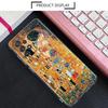 Kiss by Gustav Klimt Golden Freya's Tears Clear A55 Cases For Samsung Galaxy A52 5G A53 A72 A54 A73 A33 A32 A23 A35 Phone Cover