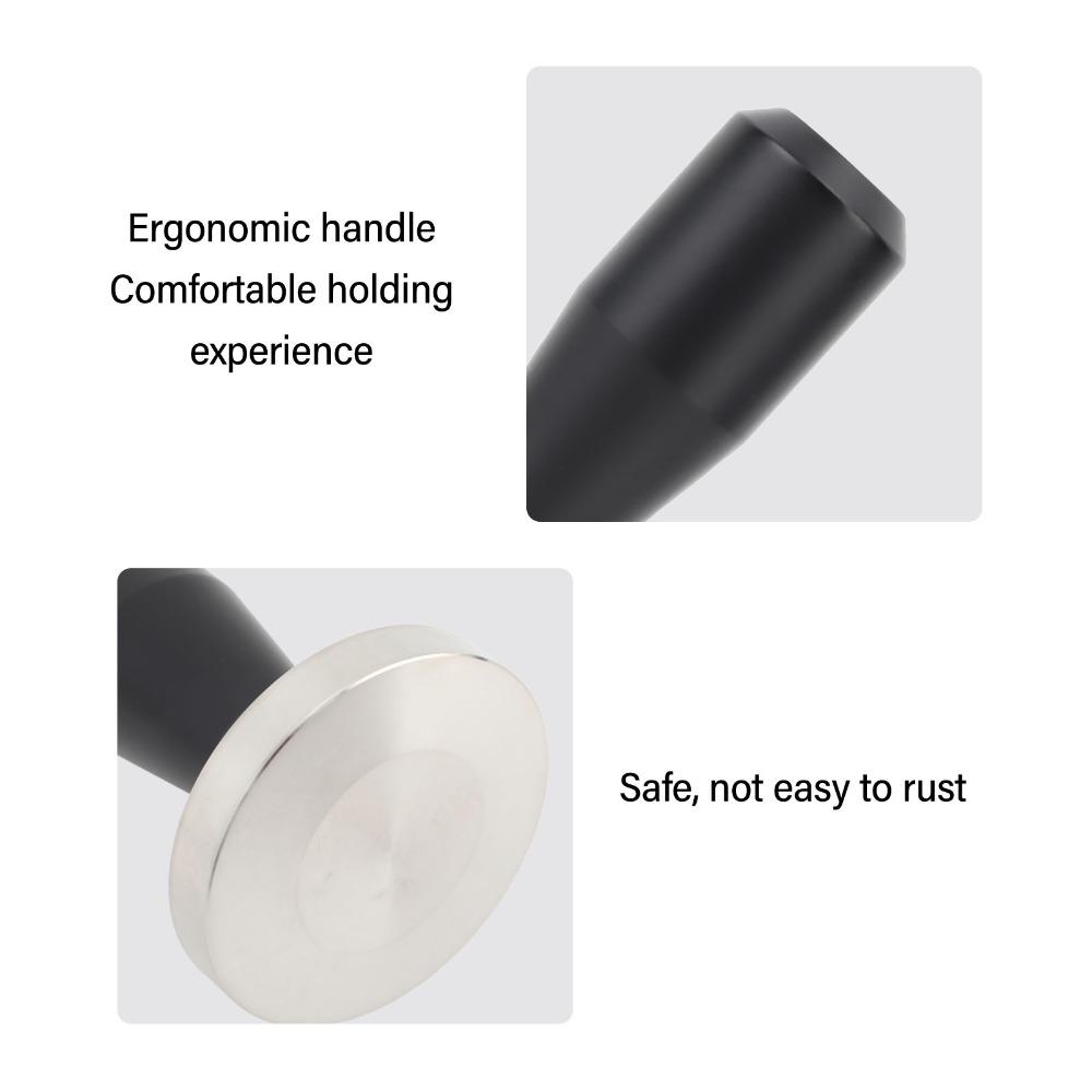 Ergonomic Handle Coffee Press Tamper 58mm Diameter Coffee Hand Tamper Coffee Shop