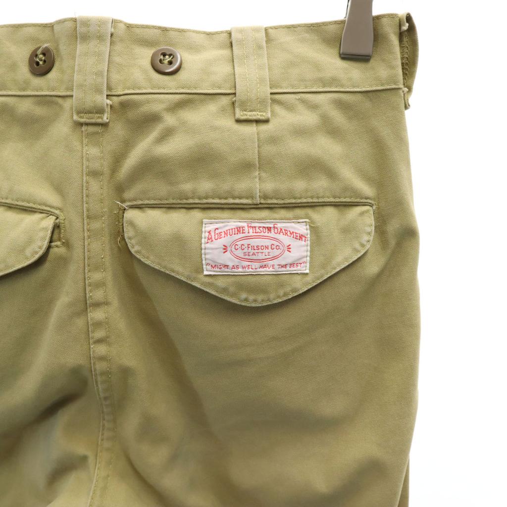 FILSON Made in USA Long pants W29 beige Men's Used