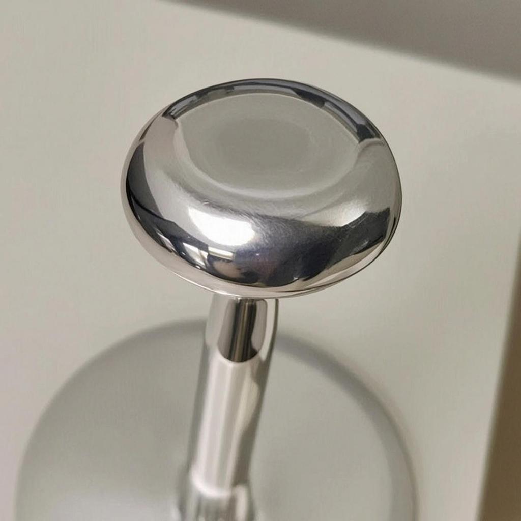 Paper Towel Holder Stainless Steel with Round Base Polished for Kitchen, Dining