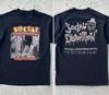 2011 Social Distortion Concert Tour Shirt 2 Side Black Black T Shirt Men Women Unisex T-Shirt