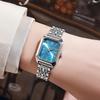 Stainless Steel Strap Watch Women Quartz Wristwatch Student Simple Square Quartz Watches