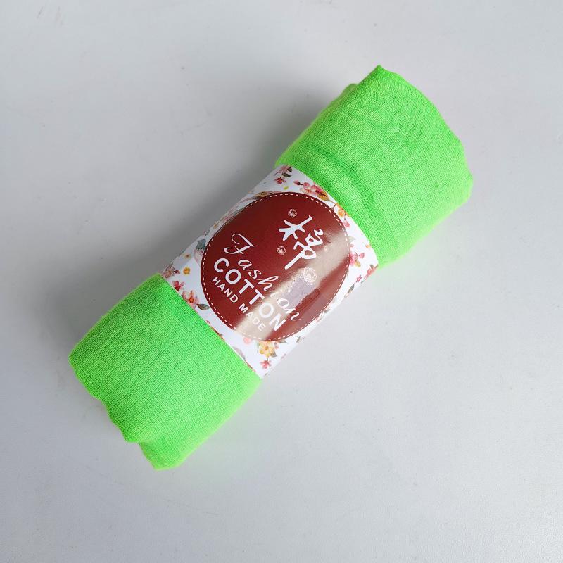 

Monochrome Cotton And Linen Scarf, Beard Headscarf, Crumpled Scarf, Shawl, One Piece Will Be Sent On Behalf Of Wj01. 180cm