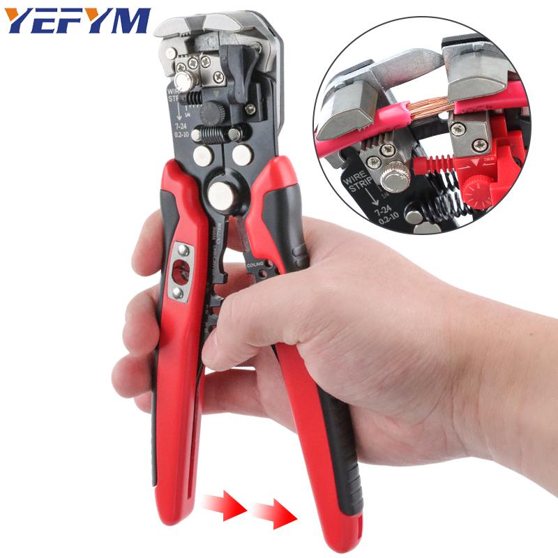 5-in-1 Multifunctional Automatic Wire Stripping Pliers YES-1R Crimping Cutting Splitting And Merging Wires Tools