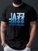 Ropa De Mujer Jazz Music T-Shirt Casual Short Sleeve Breathable Cotton Crew Neck Summer New Fashion Tee Ropa Hombre