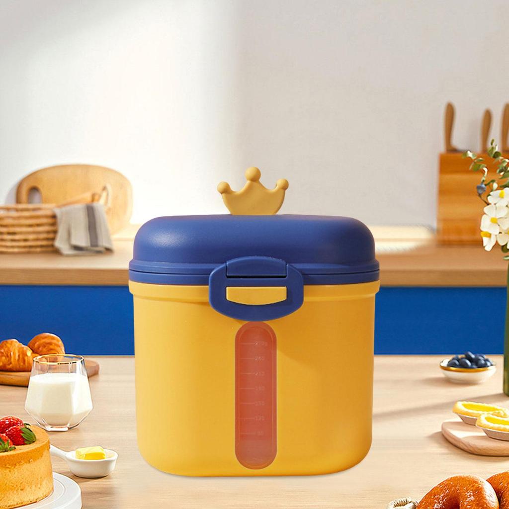 Formula Dispenser Container Milk Powder Food Storage Box for Bedroom