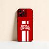 R-ROYALS E-ENFIELDs Logo Phone Case For iPhone 17, 16,15,14,13,12,11 Plus,Pro Max, Others Soft Black Cover