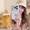 Summer Gilded Colorful Fruits Phone Case for iPhone 14/15/16 Pro Max (Round Edge)