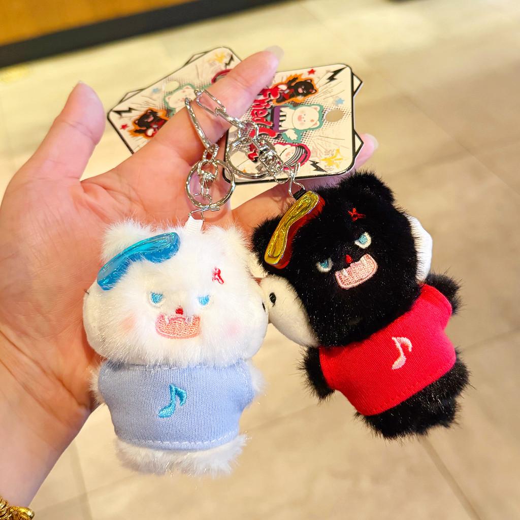 Cat Music Keychain Plush Pendant For Gift Giving And Collectors