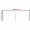 VidaXL Anthracite Balcony Privacy Screen 500x120 Cm PVC, Fence Roll, Fence Strip, Fence Screen 4005486