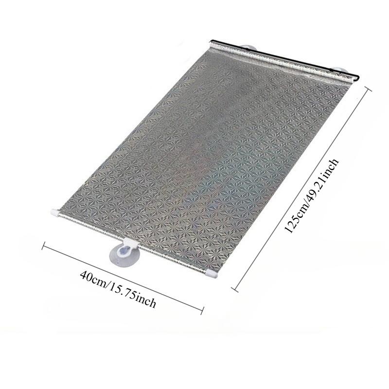 Jaluzele universale cu ventuză Parasolar Umbrire fereastră Fără unghii Perdele opace de instalare ușoară pentru mașină, dormitor, bucătărie, birou