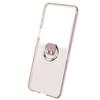 Suitable for Samsung Z Flip7 Mobile Phone Case Transparent Folding Screen Ring Type Small Fresh Pc Electroplating Protective Case