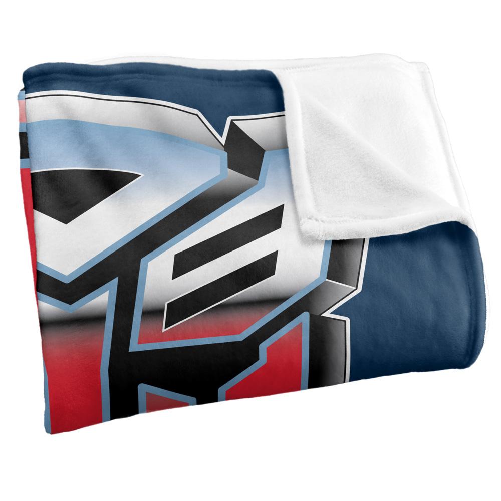 Transformers Airbrush Logo Blanket
