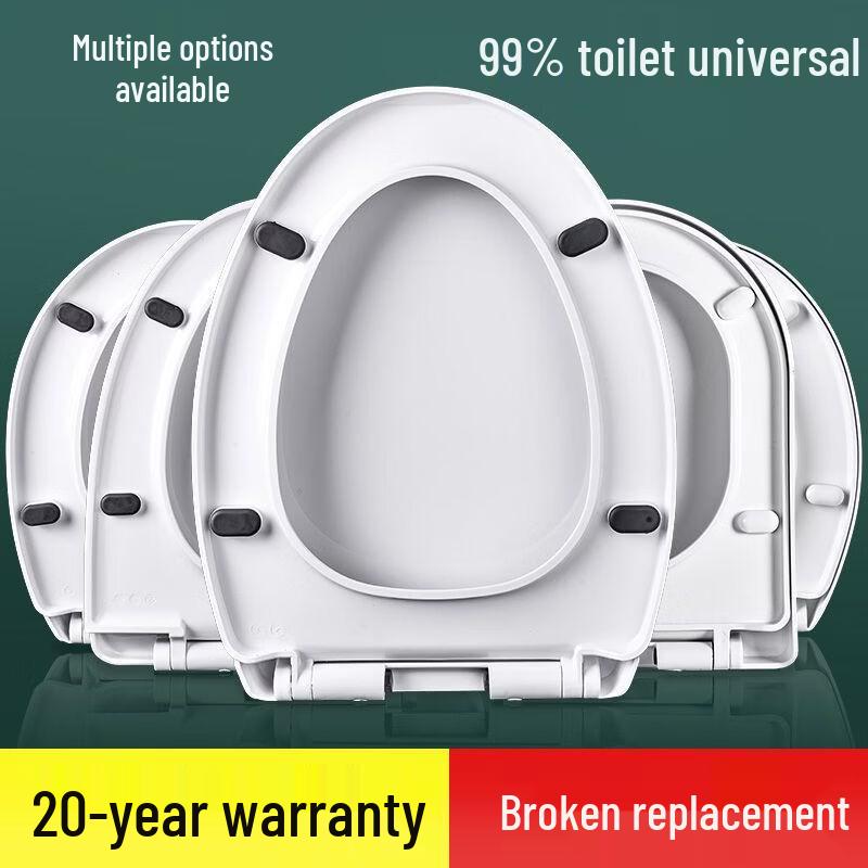 Universal V-Shape Soft-Close Thickened Toilet Seat