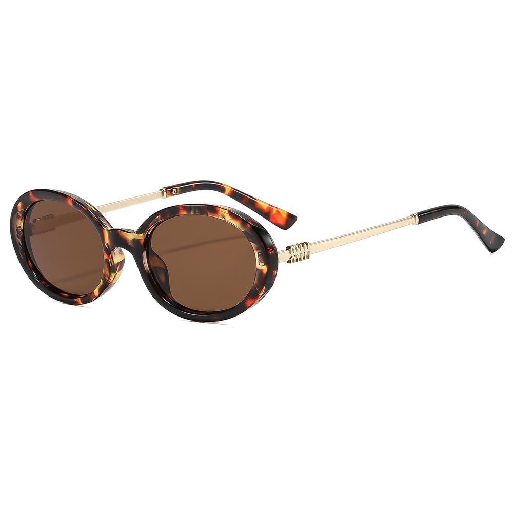 Small Frame Sunglasses, Women's Cat-eye Oval Sunglasses, UV Protection