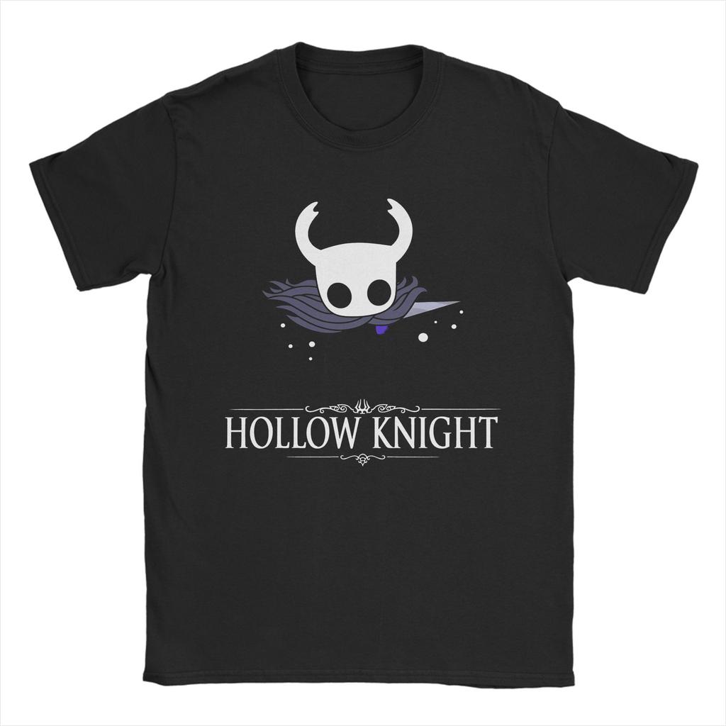 Men Women Print Hollow Knight Merry Christmas  T Shirt Tee Pure Cotton  T-shirts Clothes