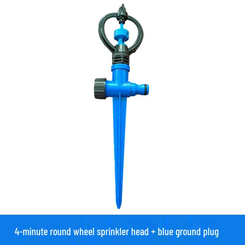 Automatic Rotating Garden Sprinkler Head for Lawn and Vegetable Watering