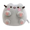 Gray Cat Ice Cream & Donut Plush Toys - Fat Ji Cat Figurines