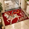 Non-slip Bath Mat Quick Dry Floor Mat Pony Door Mat  Holiday