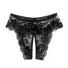 110kg Plus Size Open Crotch Panties For Sex Lace Transparent Underwear Women Sexy Lingerie Stretching Thongs Big Size CulotteGood product