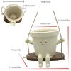 Adorable Cartoon Flower Pot for Home Decor