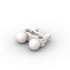 MOC 10PCS 90630 Pin Connector Building Blocks Kit Perpendicular 3L With 2 Pins Ball Bricks Particle Toys Children Birthday Gift