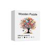 Butterfly Tree Wooden Puzzle, Uniquely Irregular Animal Shaped Wooden Toys, Creative Handmade Decorations, Holiday Gifts