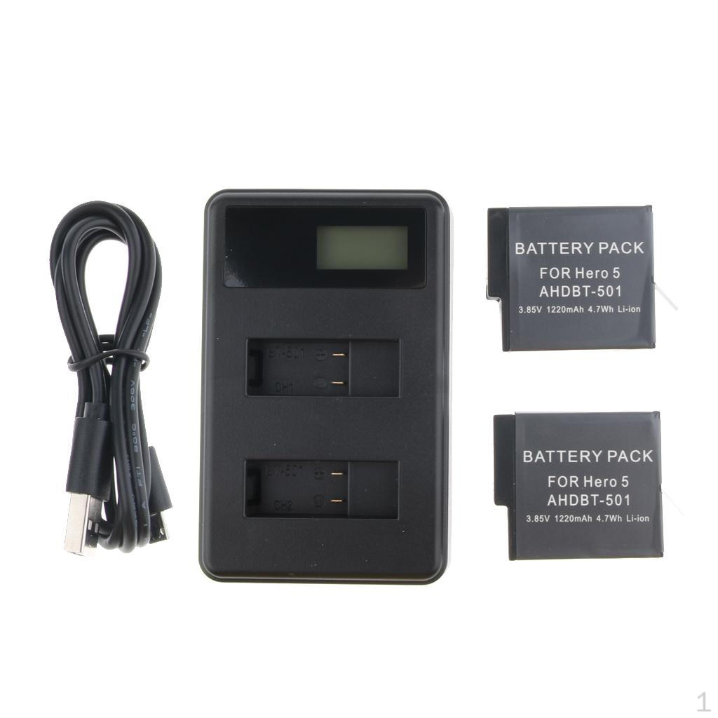 

ЖК-дисплей USB 6 Черный AHDBT-501