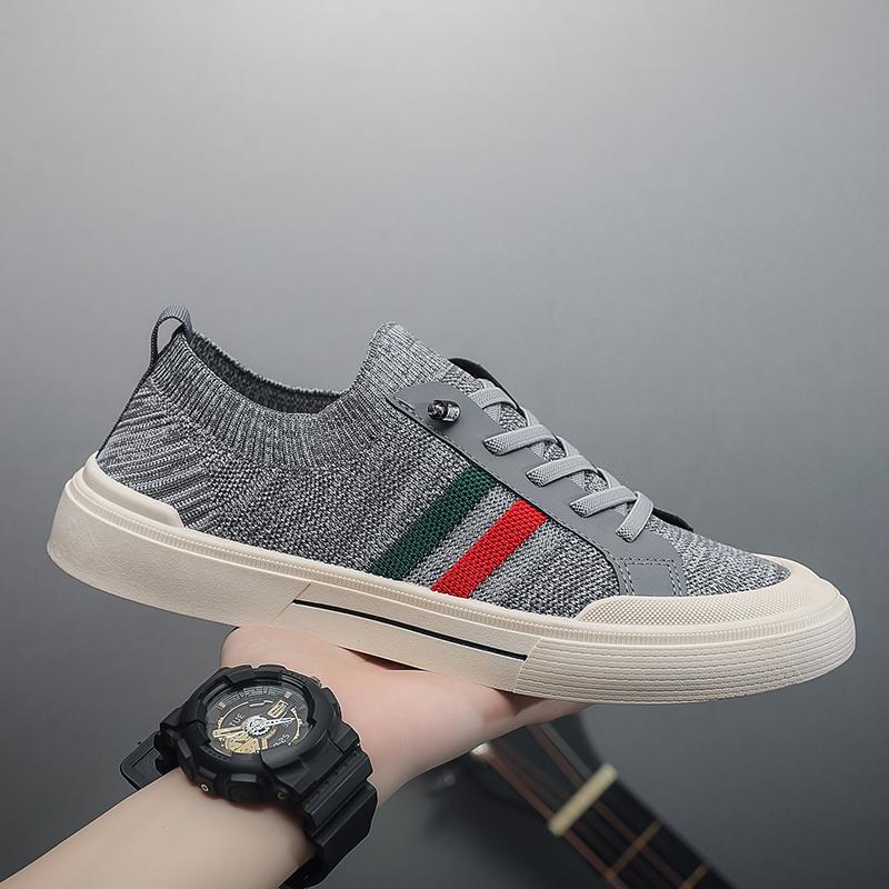 Men Luxury Casual Shoes Platform Sports Comfort Summer Mesh Breath Outdoor Walking Loafers Fashion Flat Shoes Tenis Masculino