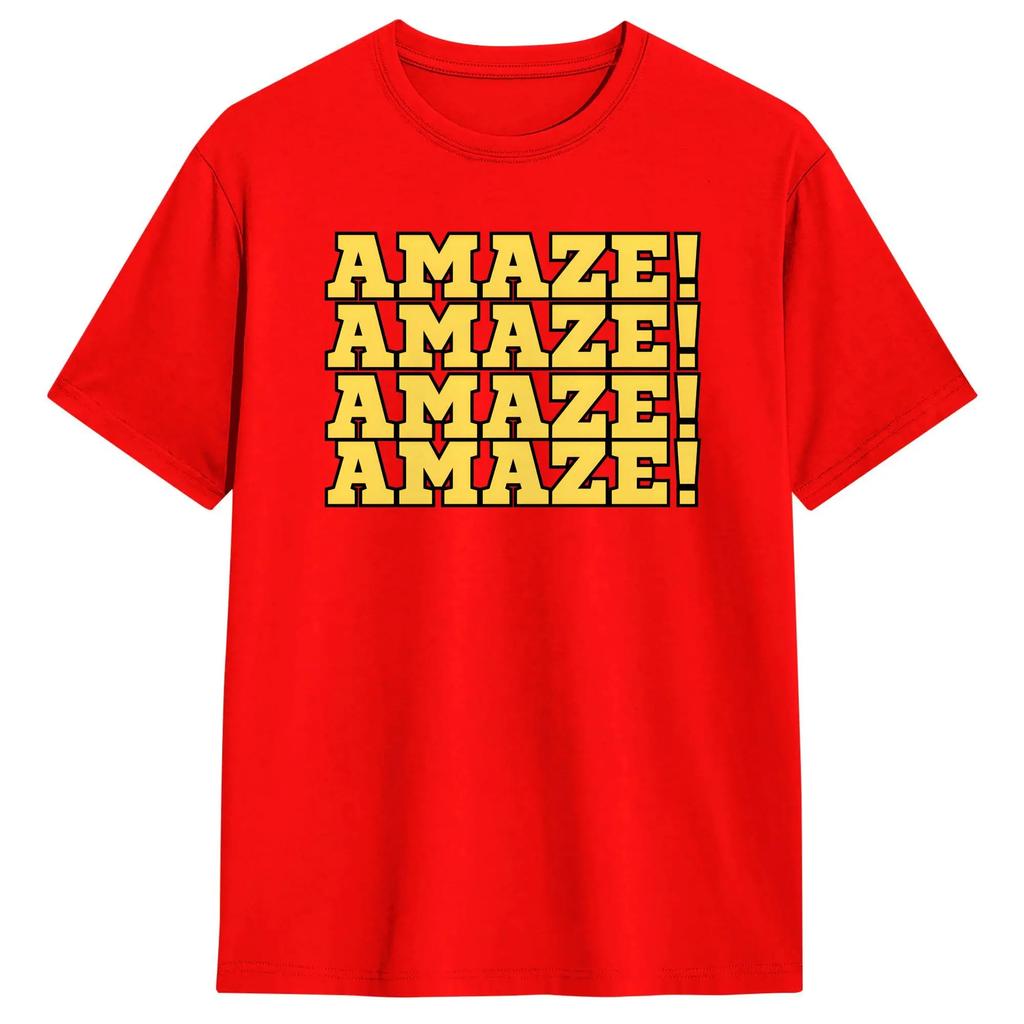 Unisexs Tshirts Amaze Project Hail Mary Yellow Vintage 100 Cotton Tees Short Sleeve T Shirt Round Collar Clothing New Arrival