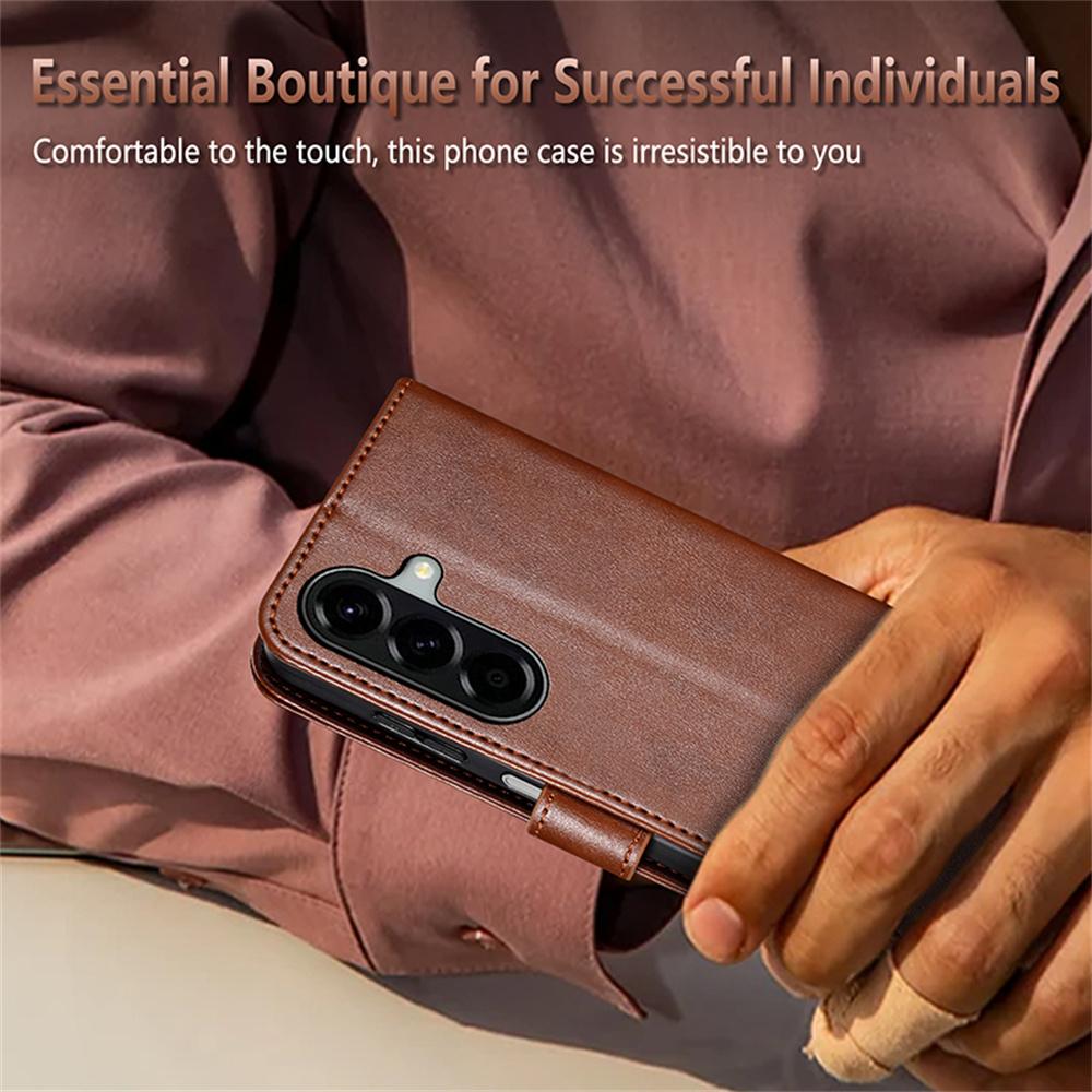 AZNS For Samsung Galaxy A17 5G/A17 4G/A26 5G Case Anti-Scratch PU Leather Stand Wallet Phone Cover