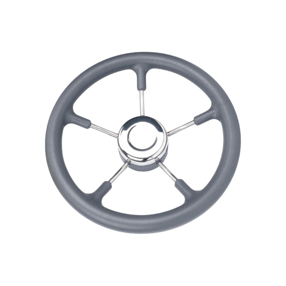 Black Foam Grip Boat Steering Wheel Stainless Steel Yacht Accessories  Boat Accessories