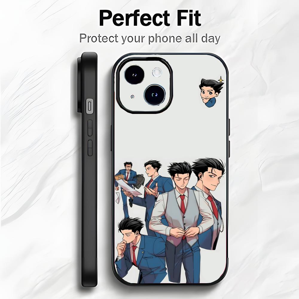 Adventure Game A-Ace A-Attorney Phone Case Phone Case Soft Packaging Lightweight For iPhone17 16 15 14 13ProMax