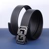 Men'S Belt First Layer Cowhide High-End Business Belt Travel Casual Versatile Automatic Buckle Belt New