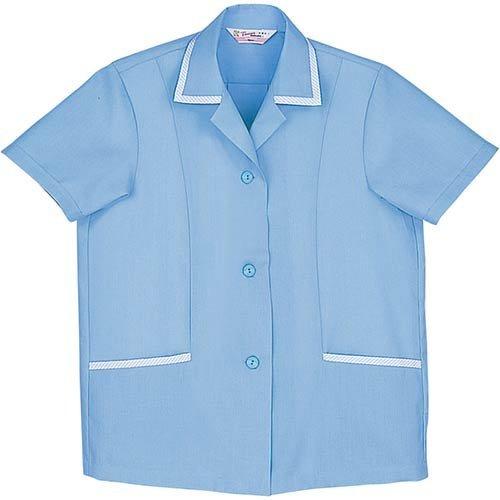 

Jichodo [TomoeSAKURA] Anti-Static Short Sleeve Smock, Sax, LL, 1200