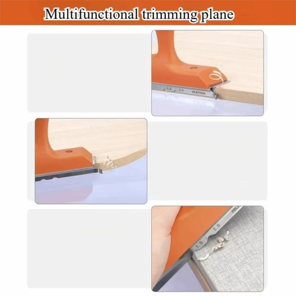 Multifunctional Deburring Scraper 3-in-1 Edge Banding Trimmer Mini Tool Edge Chamferer  Woodworking