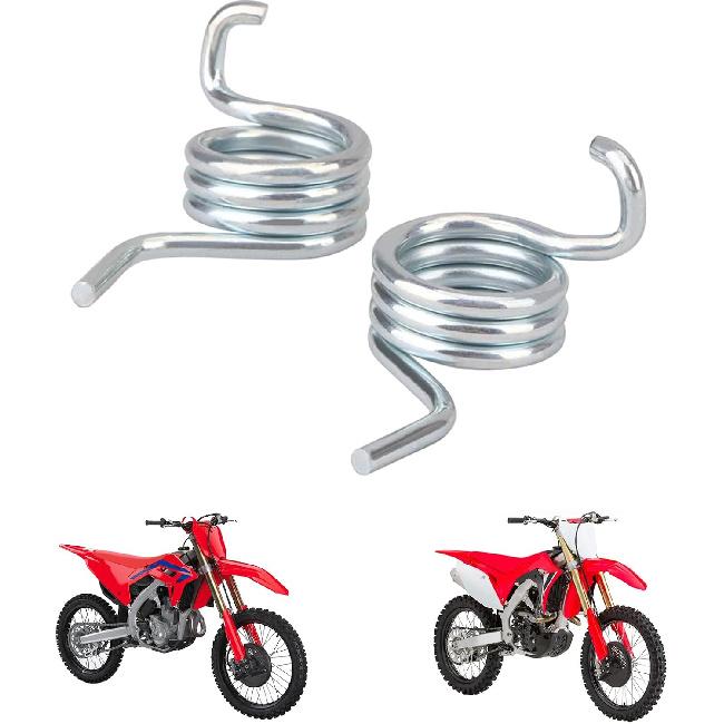 

Motorcycle Foot Pegs Footpeg Springs Kit Stainless Steel for CRF150R 07-23 CRF250R 04-23 CRF450R 02-23 CRF250L 12-21 CRF300L 21-23 CRF250X CRF450X