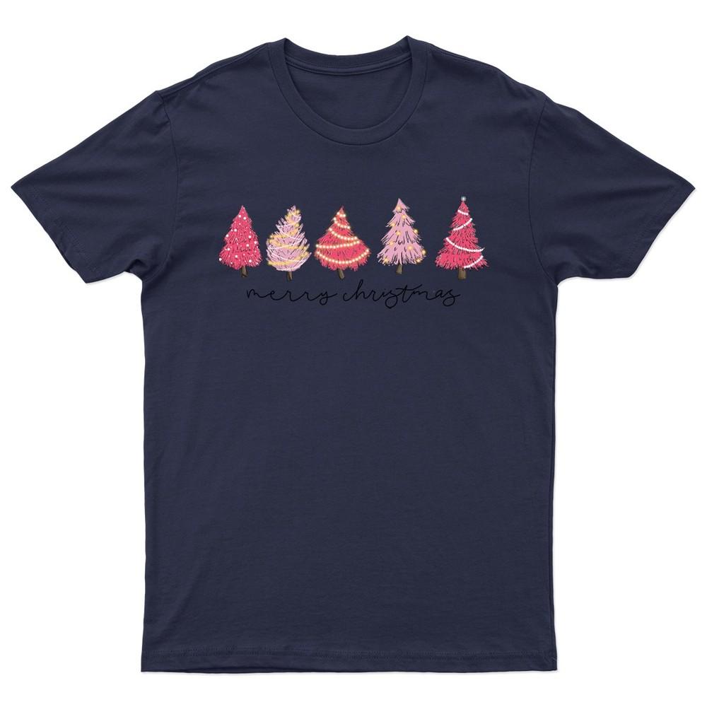 Merry Christmas Holiday Trees TShirt Unisex Gift Retro Funny Unisexs Vintage a