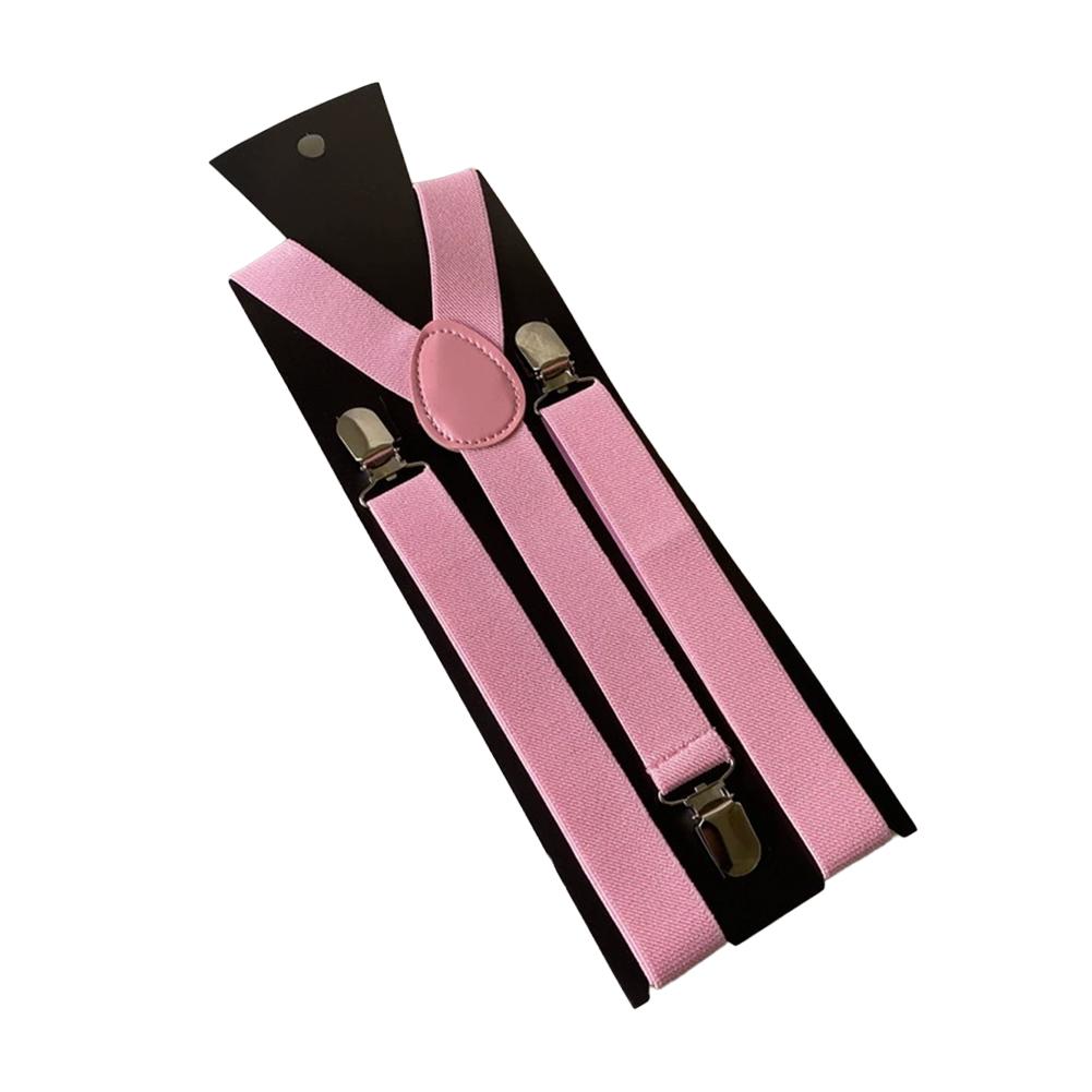 Suspenders For Men Pants Apparel Adult Suspender Man Shirt Dress Women Wedding Party Solid Colors Suit Skirt With Braces Straps